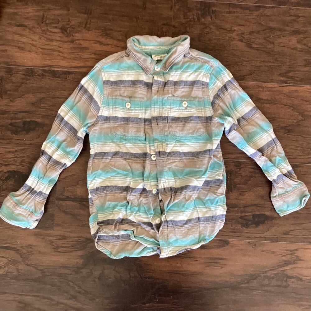 Crazy 8 Striped Button Down